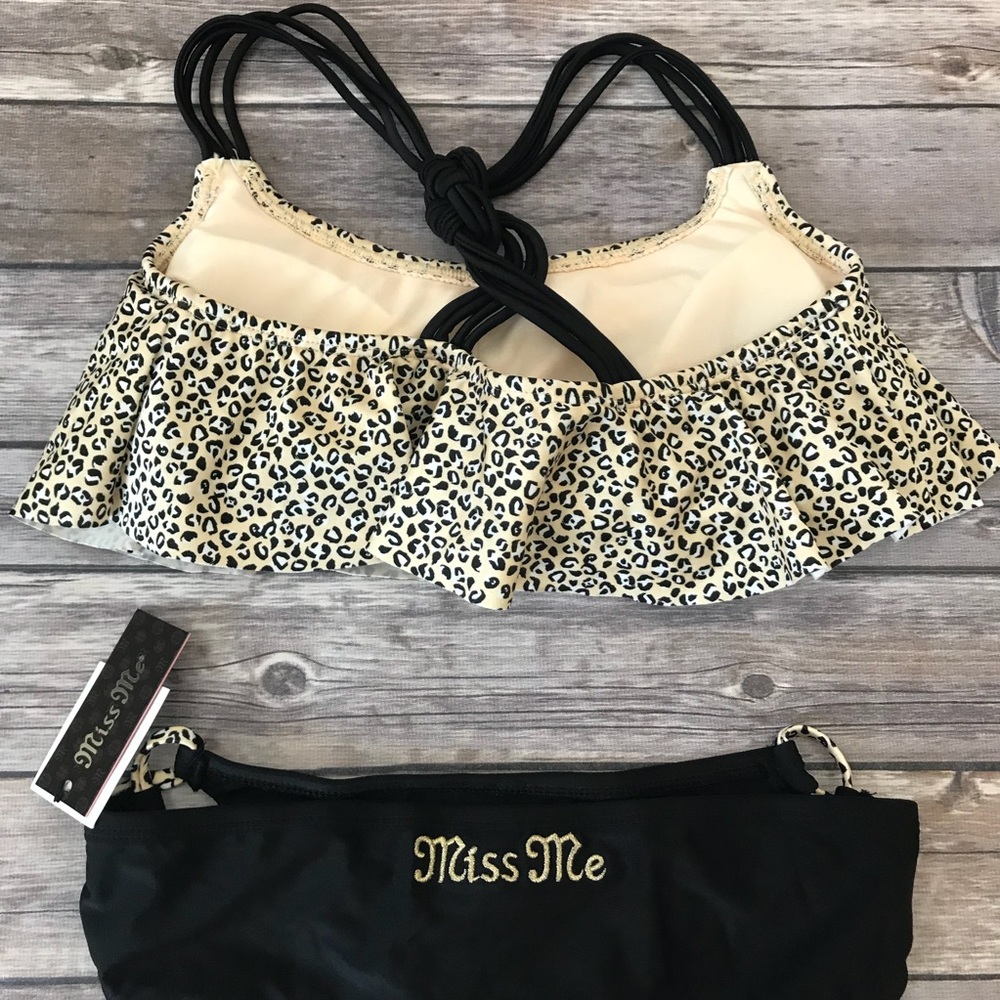 New Miss Me Super Nova Cheetah Print Bikini - Picture 8 of 8
